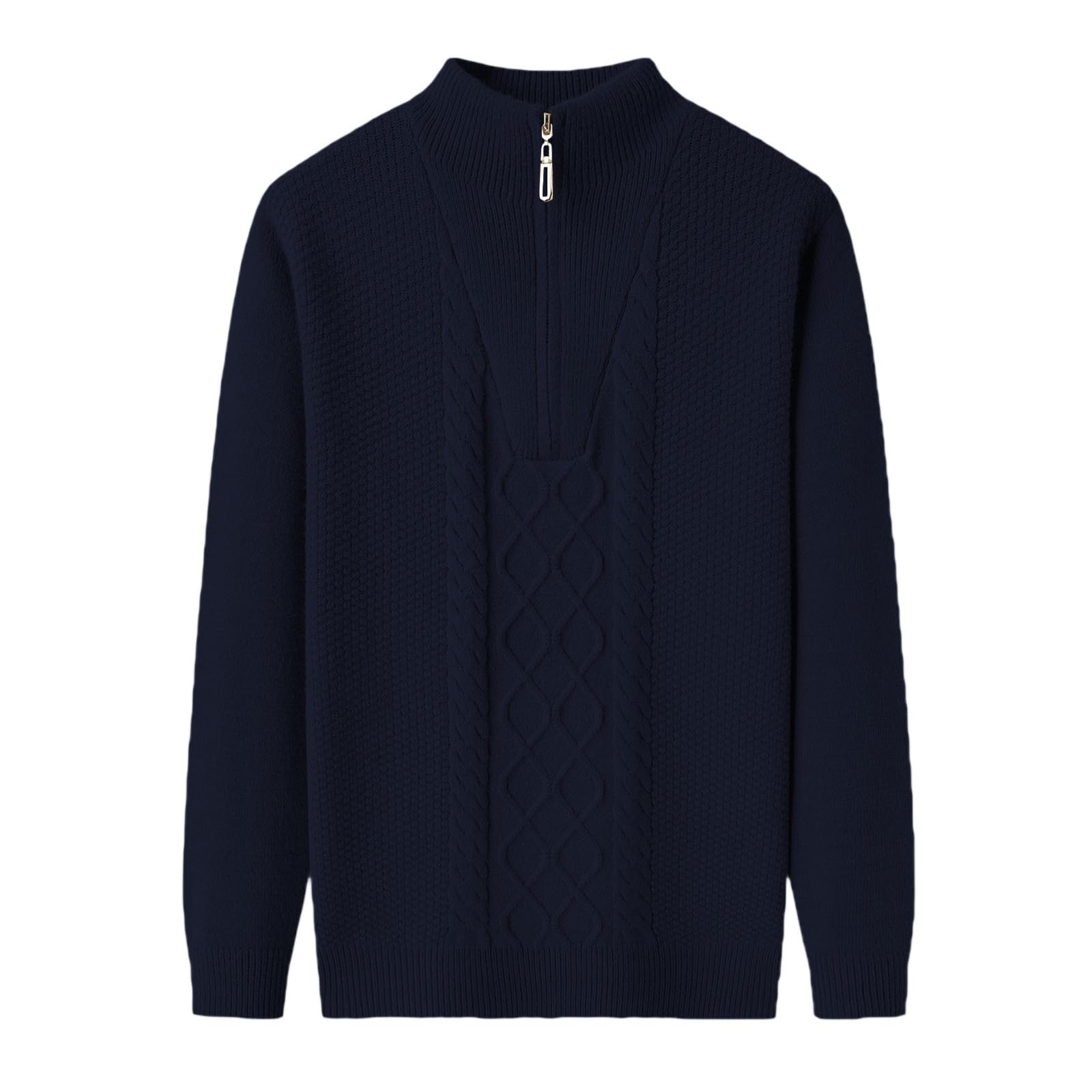 Suéter de punto grueso, abrigo de manga larga, cuello redondo, gran tamaño, suave, cálido, para invierno, cómodo, informal, de moda, ropa de abrigo