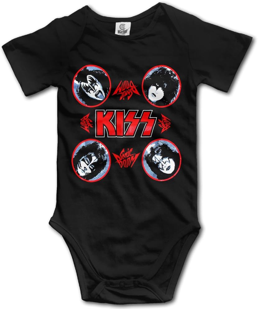Cotton Baby Kiss American Hard Rock Band Sonic Boom Bodysuit Apparel