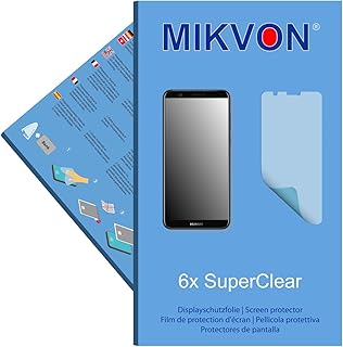 MIKVON 6X SuperClear Pel?cula de protecci?n de Pantalla para Huawei P Smart - Transparente - Protectores de Pantalla Fabricado en Alemania (Diapositiva Reducida) MIKVON 6X SuperClear Pel?cula de protecci?n de Pantalla para Huawei P Smart - Transparente - Protectores de Pantalla Fabricado en Alemania (Diapositiva Reducida)