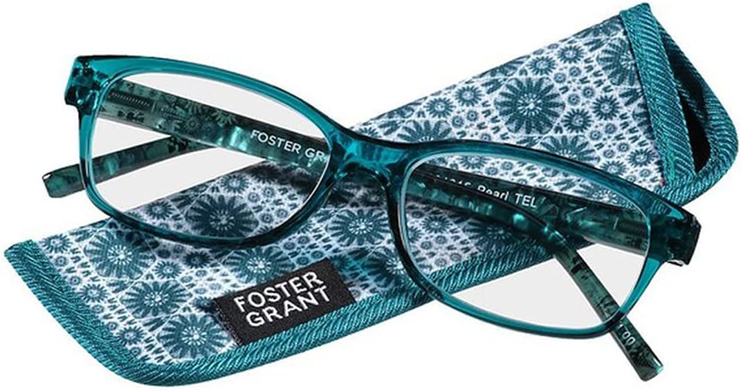 Foster Grant PearlaTeal Women Reading Glasses