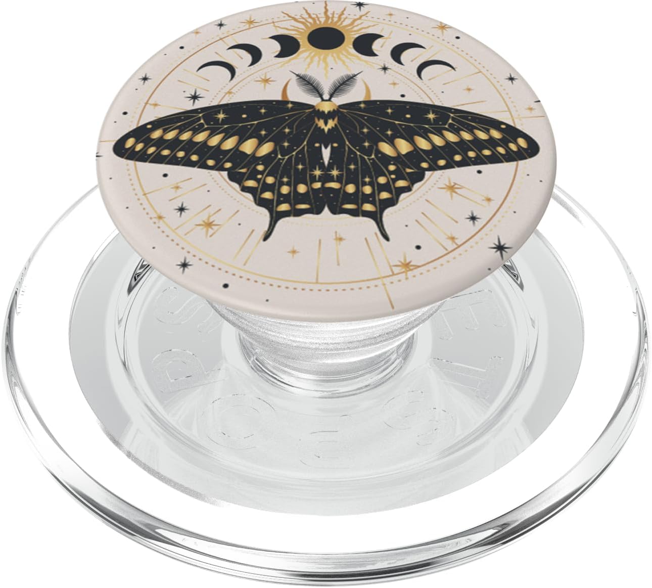 PopSockets Celestial Phone Grip - Lunar Moth PopSockets PopGrip for MagSafe
