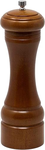 Olde Thompson Senator - Molinillo de pimienta de madera de 8 pulgadas, nogal