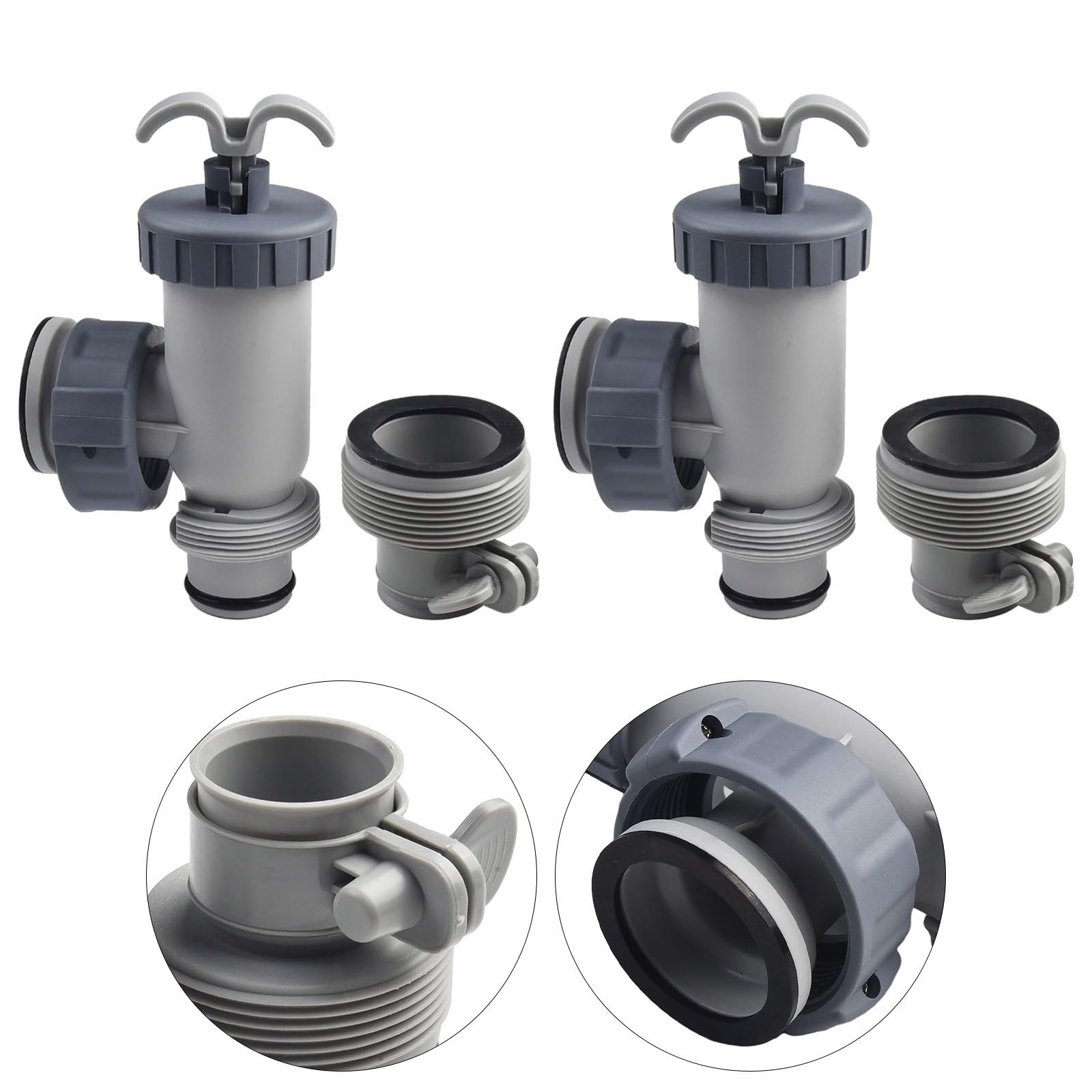 Adaptateur de valve à piston Intex pour optimiser la filtration de votre piscine d'été