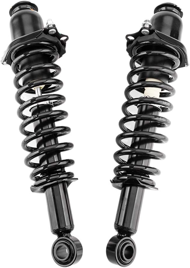 Complete Set of 4 Strut Shock Coil Spring Assembly Kit Front and Rear Replacement for 2003-2008 Corolla - 172114 172115 171373L 171373R