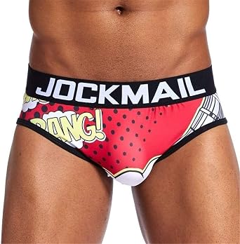 JOCKMAIL 4PCS/PACK Men Underwear Men Brief Men Solid Underpants Men Panties Soft Briefs