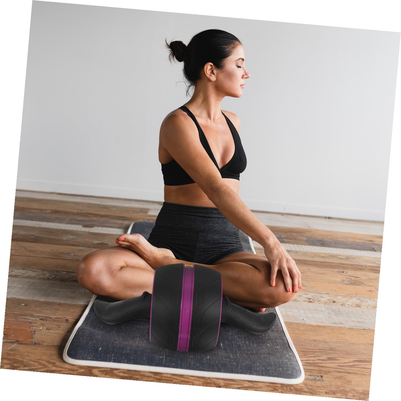 Attrezzature Per Esercizi Tirare Su Le Maniglie Ruota Addominale Ruota Addominale Ruota Del Ab Ruota Del Fitness Rulli Allenamento Addominali Grey