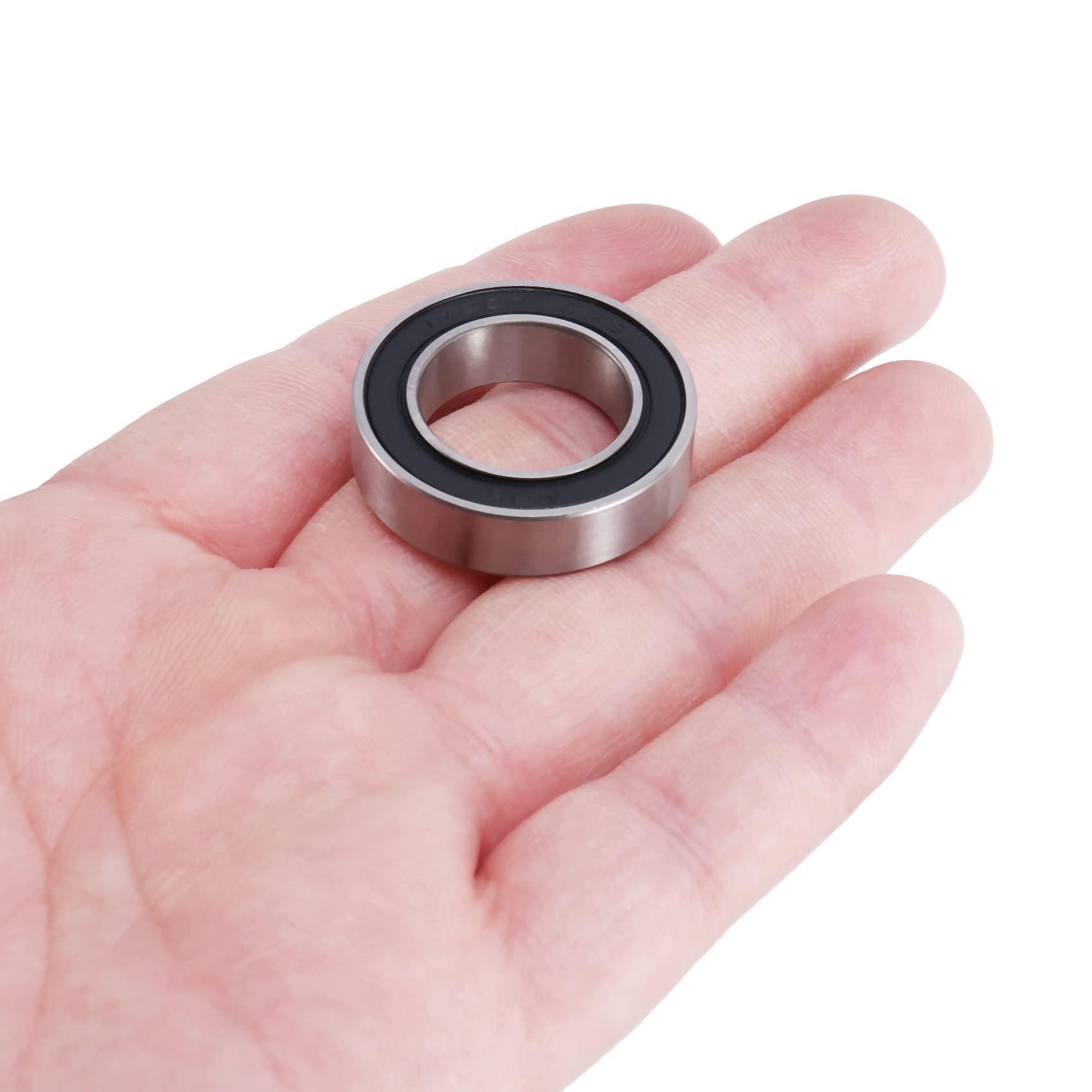 10 PièCes 17287-17287RS Roulement à Billes 17X28X7Mm Roues de VéLo Support de PéDalier RéParation Roulement