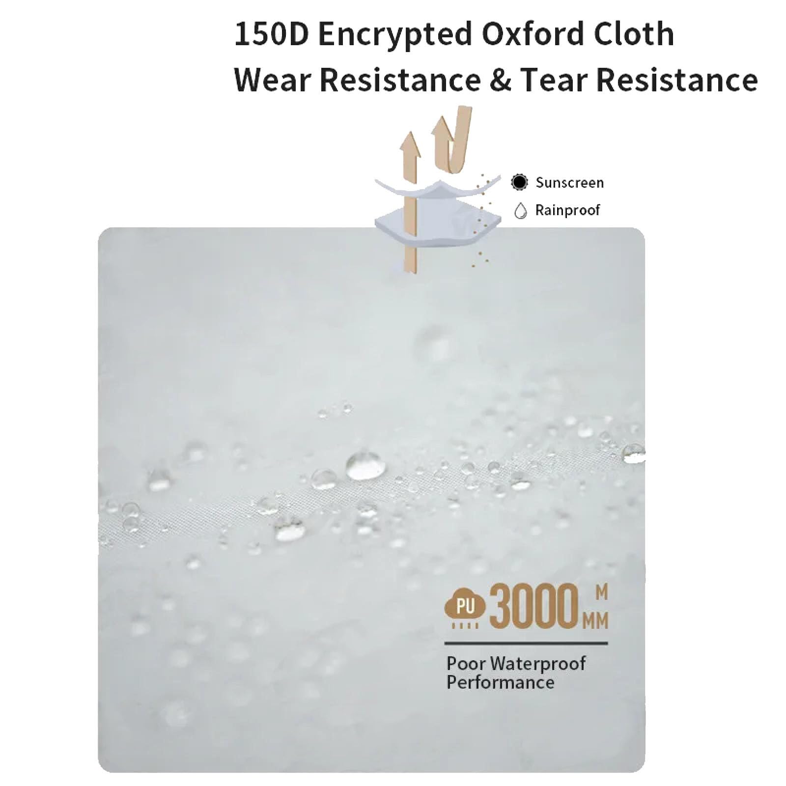 Tienda de campaña impermeable para 4 a 8 personas con gran espacio, ideal para senderismo al aire libre y aventuras de vacaciones