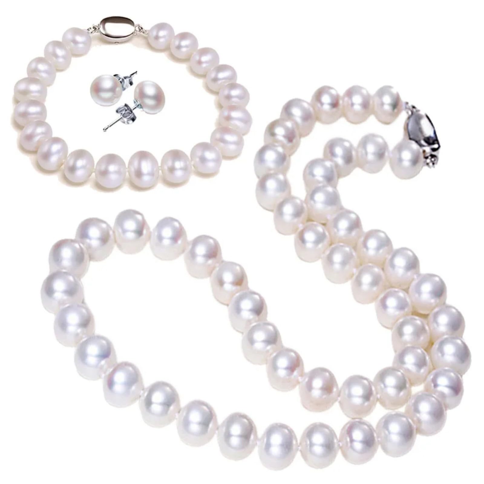Collar con colgante de plata con piedras preciosas azul claro, elegante colgante para mujer, cadena ajustable, perfecto para cualquier ocasión, 93