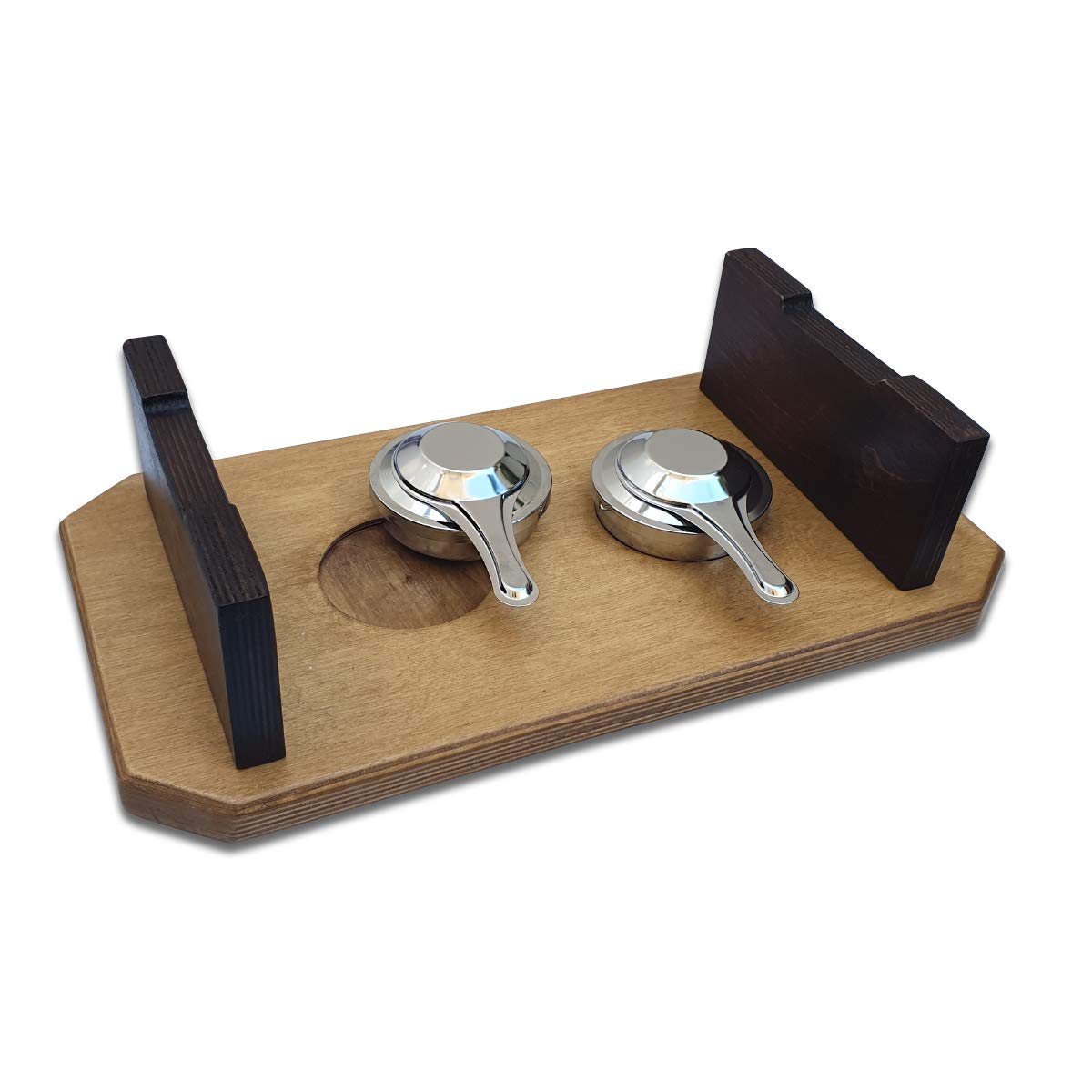 Piedra para carne de 20x40 con dos quemadores Modelo Dumbo