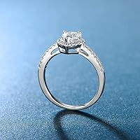 Vista 4 de MDFUN - Anillo de infinito, lujoso, chapado en oro rosa, con circonita cúbica