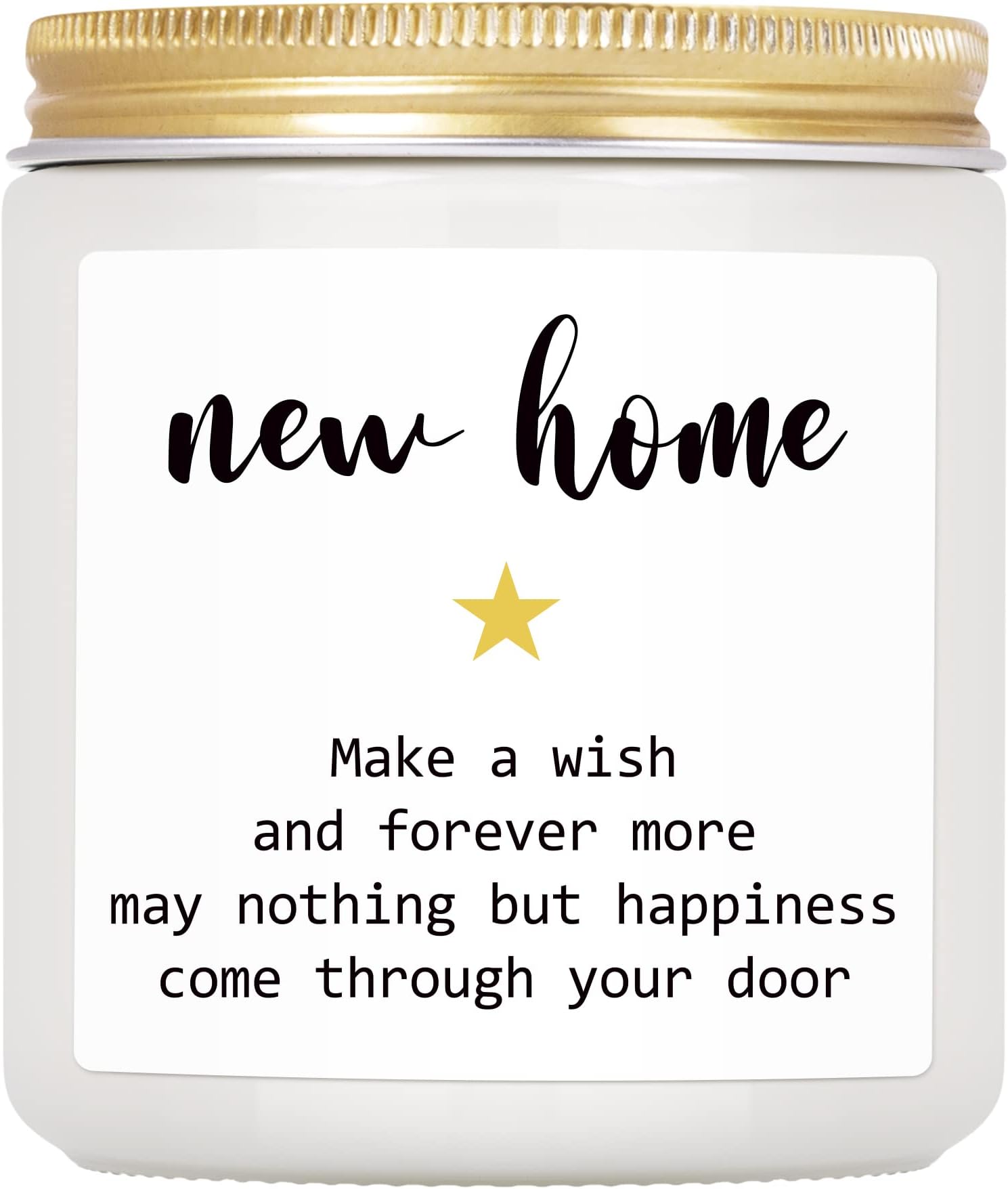 Housewarming Gifts for New Home, House - Housewarming Gifts for Women, Men - Moving Away Gifts, Mothers Day Gifts, 7 oz Lavender Scented Candle