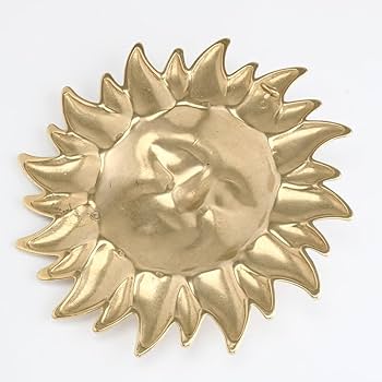 壁飾り　金色　金属製 Amazon.co.jp: (壁飾り 太陽L 金色 ゴールド)(JDS024-PB