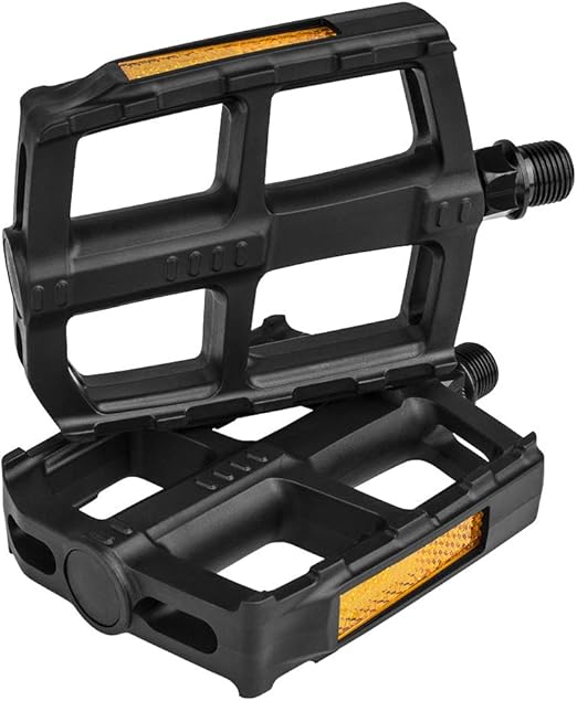 BV Bike Pedal - Universal Fit Bicycle Pedals 9/16" Compatible, Non-Slip & Durable Lightweight, Fits Most Adult Bikes & MTB Bicycles