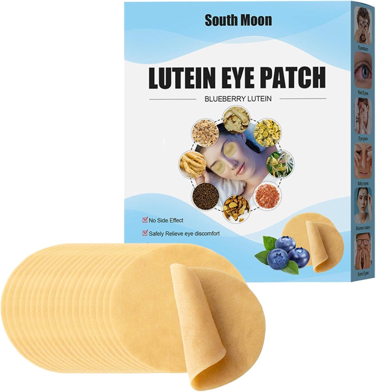 Firulab Round Under Eye Patches Natural Hydrating Eye Patches