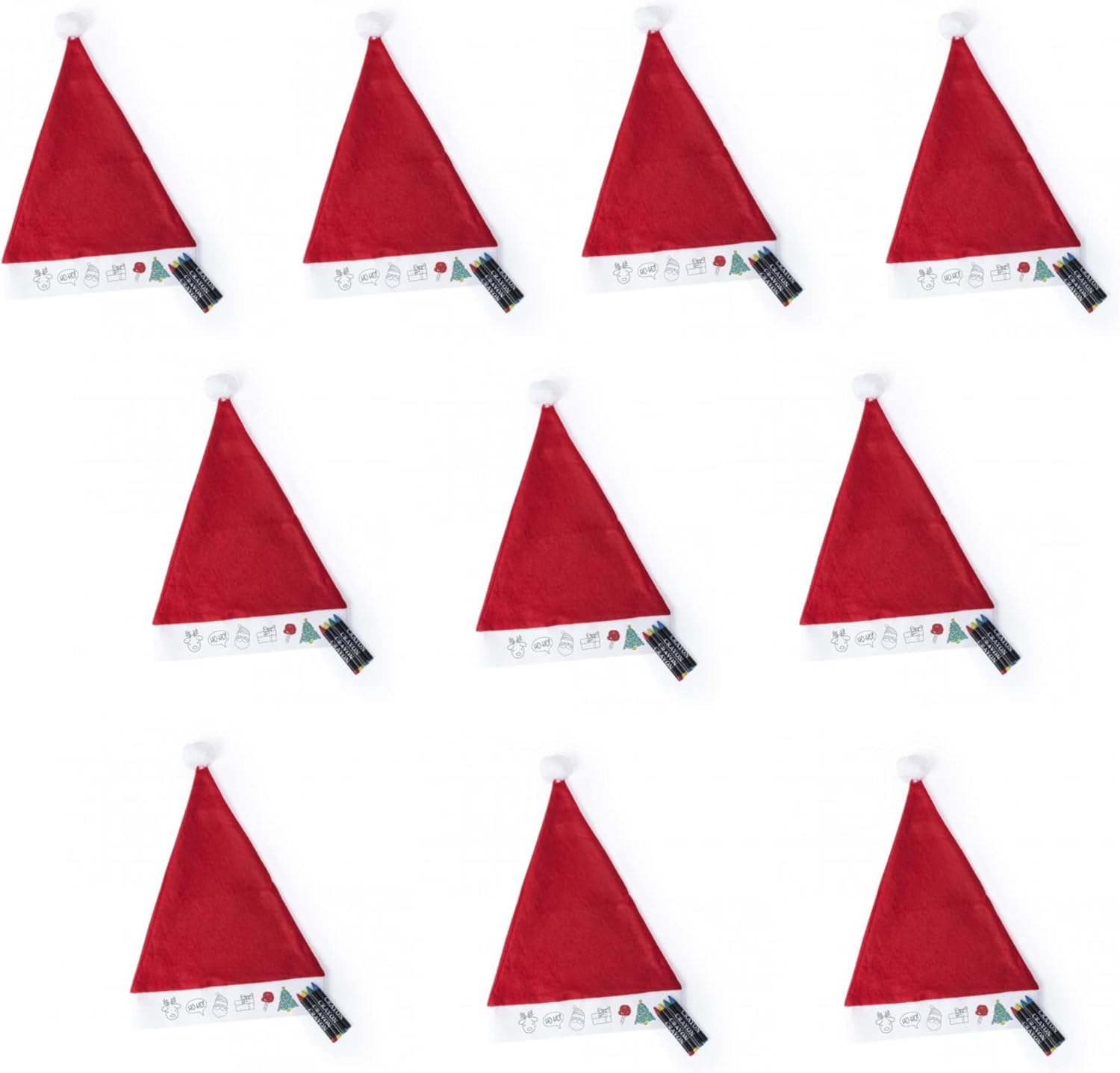 BricoLoco. Set infantil manualidad navideña niños y niñas. Papa Noel pintar y personalizar y decorar casa y árbol. Manualidades infantiles. Decoración navidad (10)