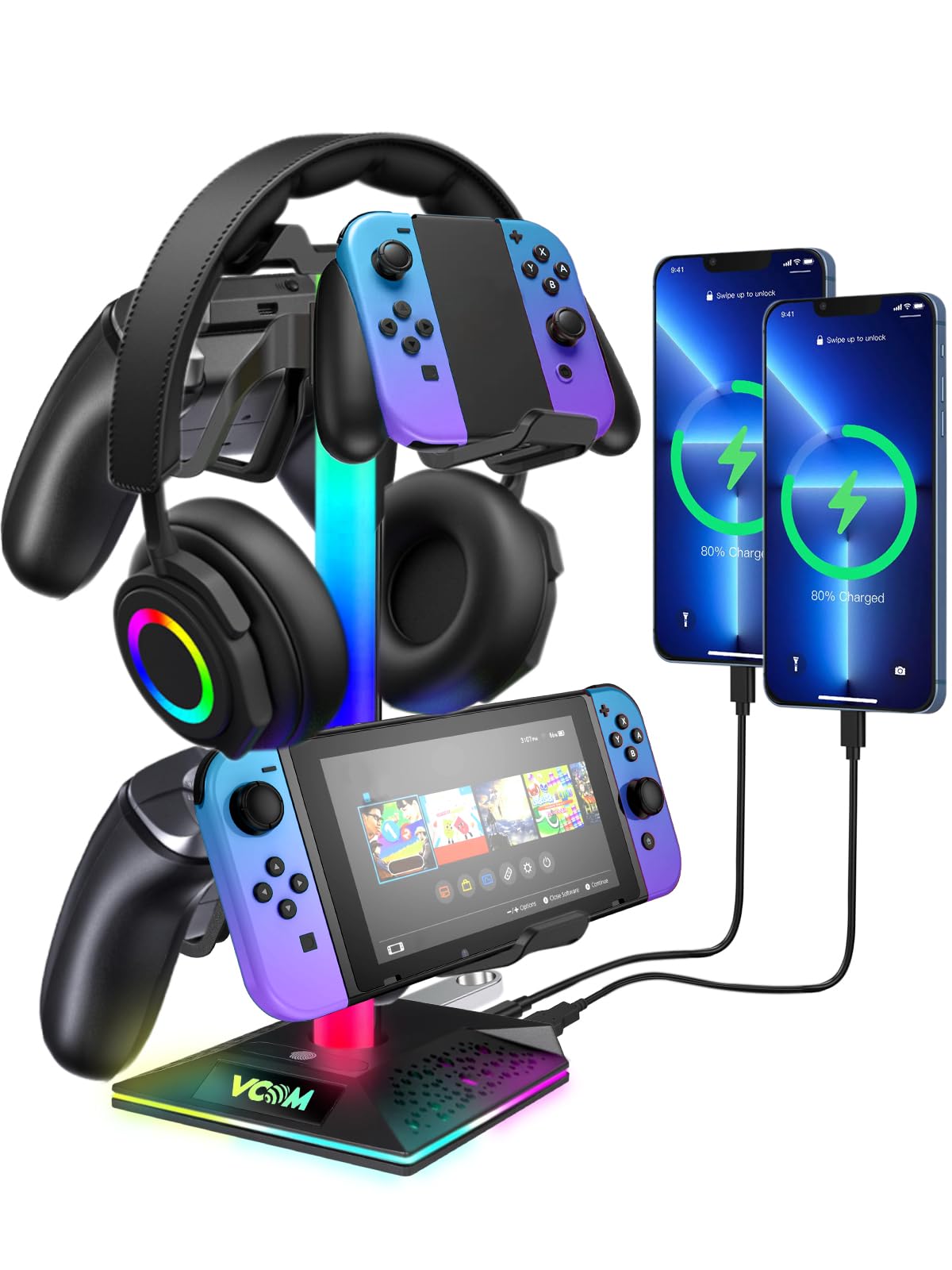 Amazon.co.jp: ゲーミングスタンド デスク 収納 VCOMアップグレード版