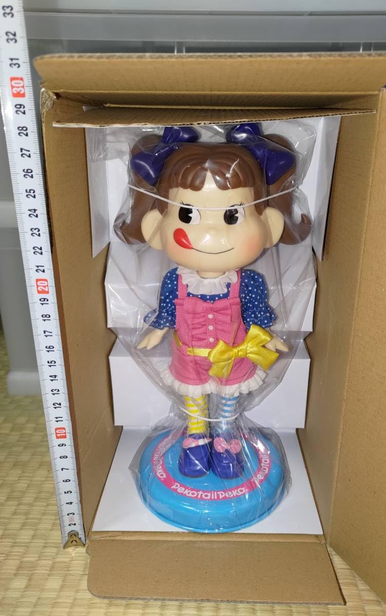 Amazon | ペコちゃん人形 ペコテールペコ首ふり人形 当選品 レトロ 