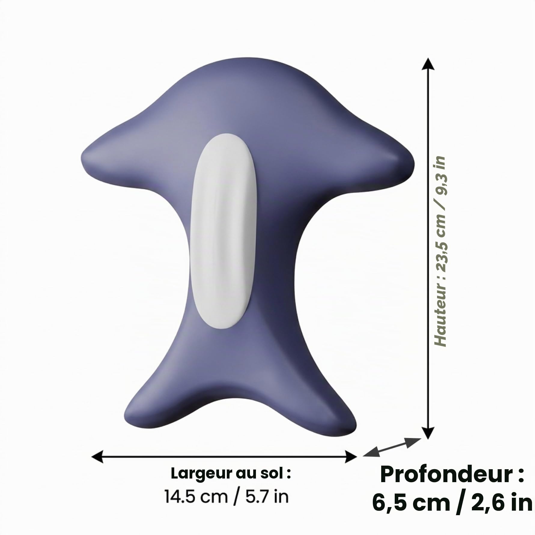 Entraîneur Portable du Plancher pelvien pour Hommes, Appareil d'exercice Kegel avec télécommande, Appareil Ergonomique de renforcement du Plancher pelvien Bleu Marine pour Un Usage Domestique