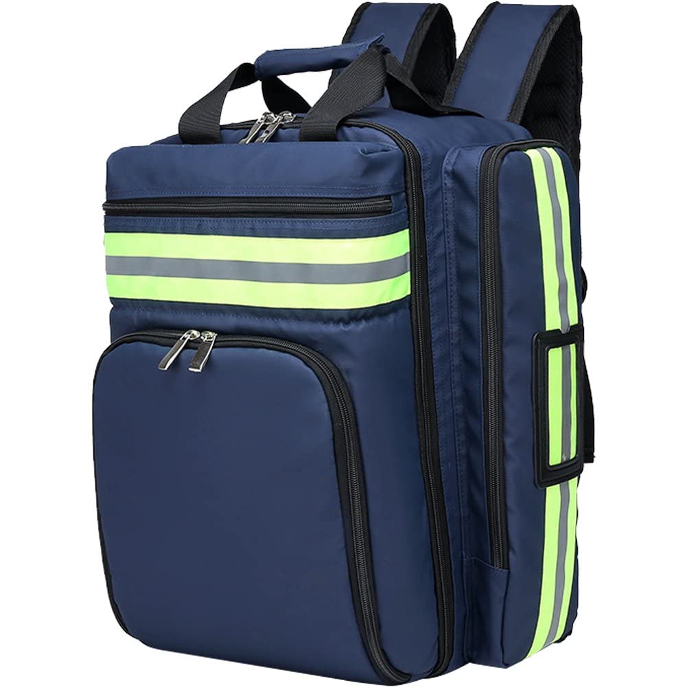 Vobumix Disaster Emergency Backpack Large Capacity Relief Bag Portable Medical Storage Bag First Aid Kit for Camping Equipment