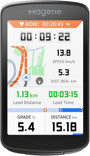 Magene C706 GPS Fahrradcomputer, Kartennavigation, 3,3-Zo…