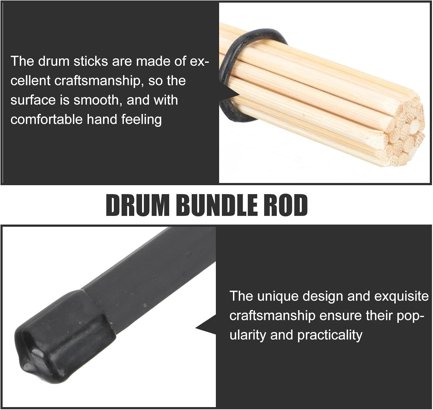 木製ドラムスティック パーカッション 各種ドラムに対応した実用的なドラムスティック ドラムスティック セット