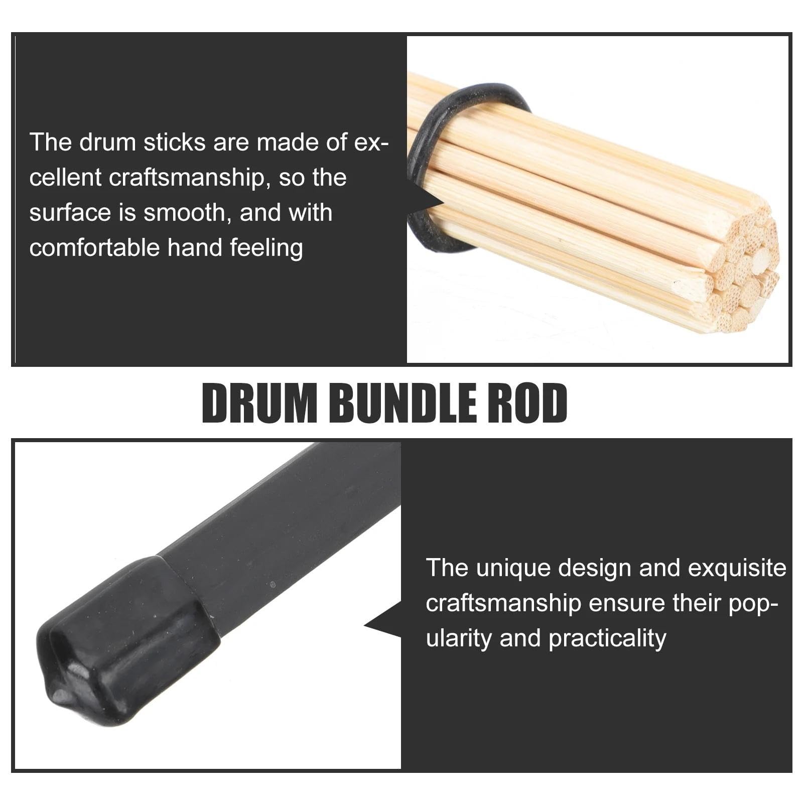 Schlagzeug-Zubehör Drum Stick Percussion Aus Holz. Praktischer Drumstick Für Verschiedene Trommelarten