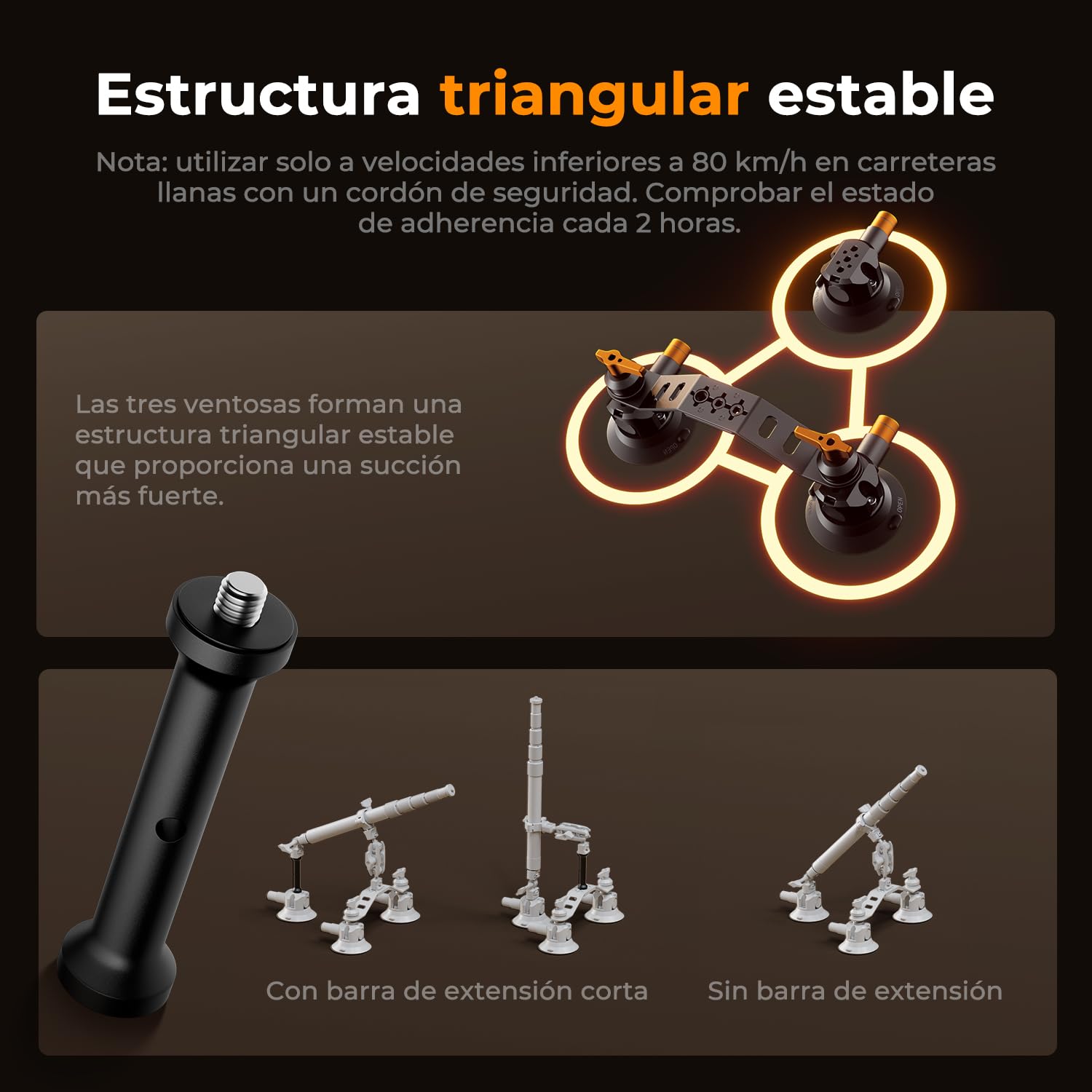 Pack De 4 Tornillos Anilla D De 1/4″ En Acero Inoxidable 304 – Resistentes A La Oxidación, Para Cámaras, Trípodes Y Placas