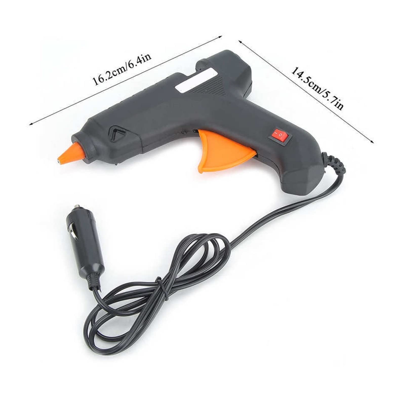 Elektryczny pistolet do klejenia na gorąco DIY rzemiosło artystyczne narzędzie naprawy ciepła wystrój dziedzińca choinka Model Tool Szybkie Niezawodne Klejenie
