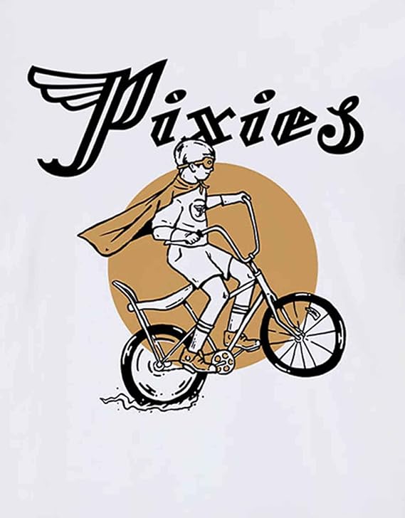 Pixies Phys Ed T-shirt zwart L 100% katoen Band merch, Bands