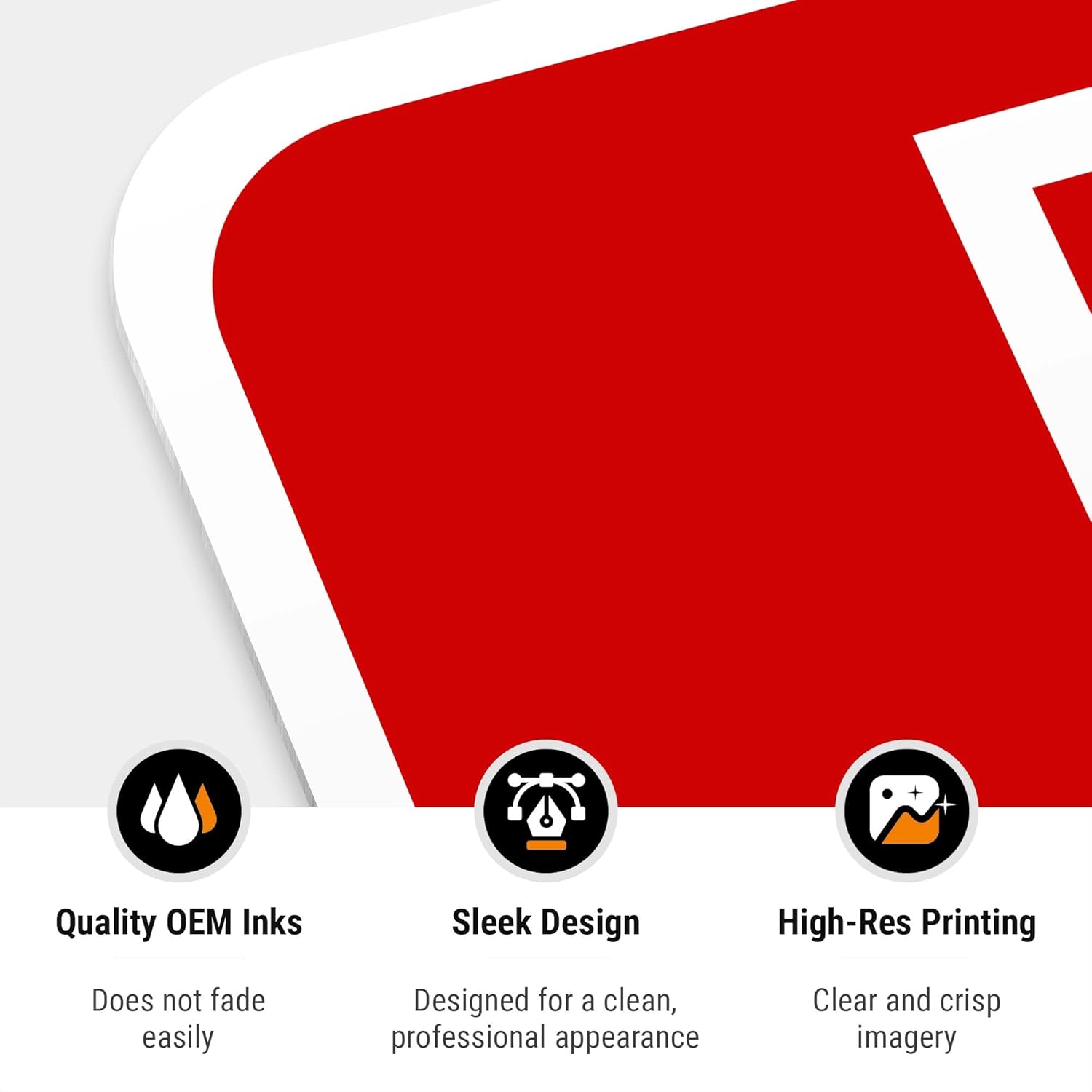 Do Not Block Garage 24 Hour Access Required Sign, 24x30 Inches, Rust Free .063 Aluminum, Fade Resistant, Made in USA