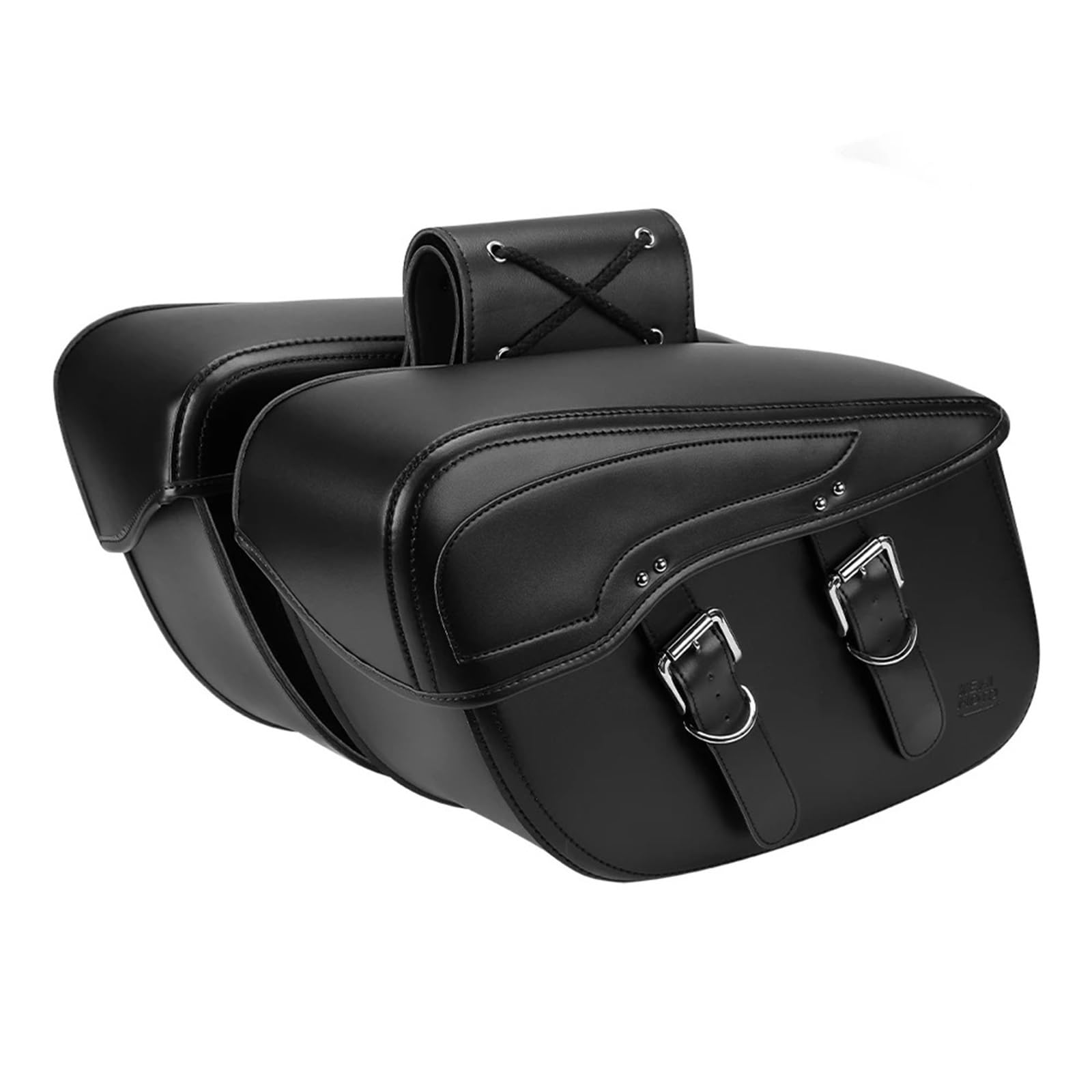 Sacoche Latérale De Moto Rétro en Cuir Imperméable pour Sportster 883