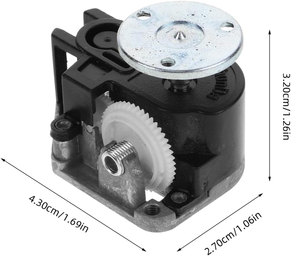 ibasenice 2-Pack Music Box Movement Replacement Metal Musical Mechanism for DIY Box Music Parts for Repair and Custom Builds 1.69 X 1.25 X 1.06 in Screws Included