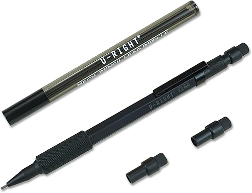 Portaminas de 0.051 in, color negro, resistente a la intemperie