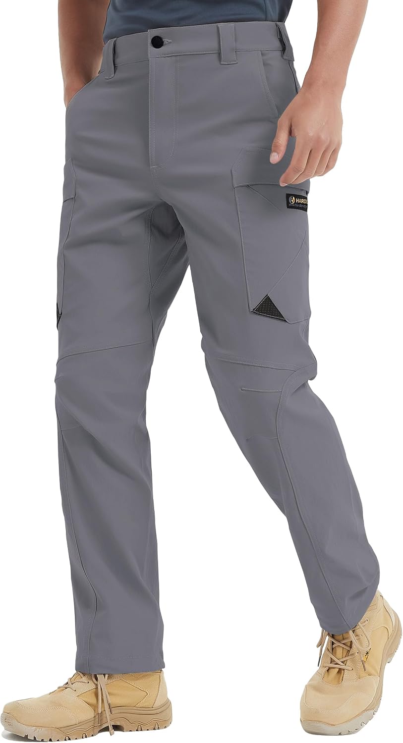 Men's Hiking Pants Lightweight 32" Cargo Tactical Pants All