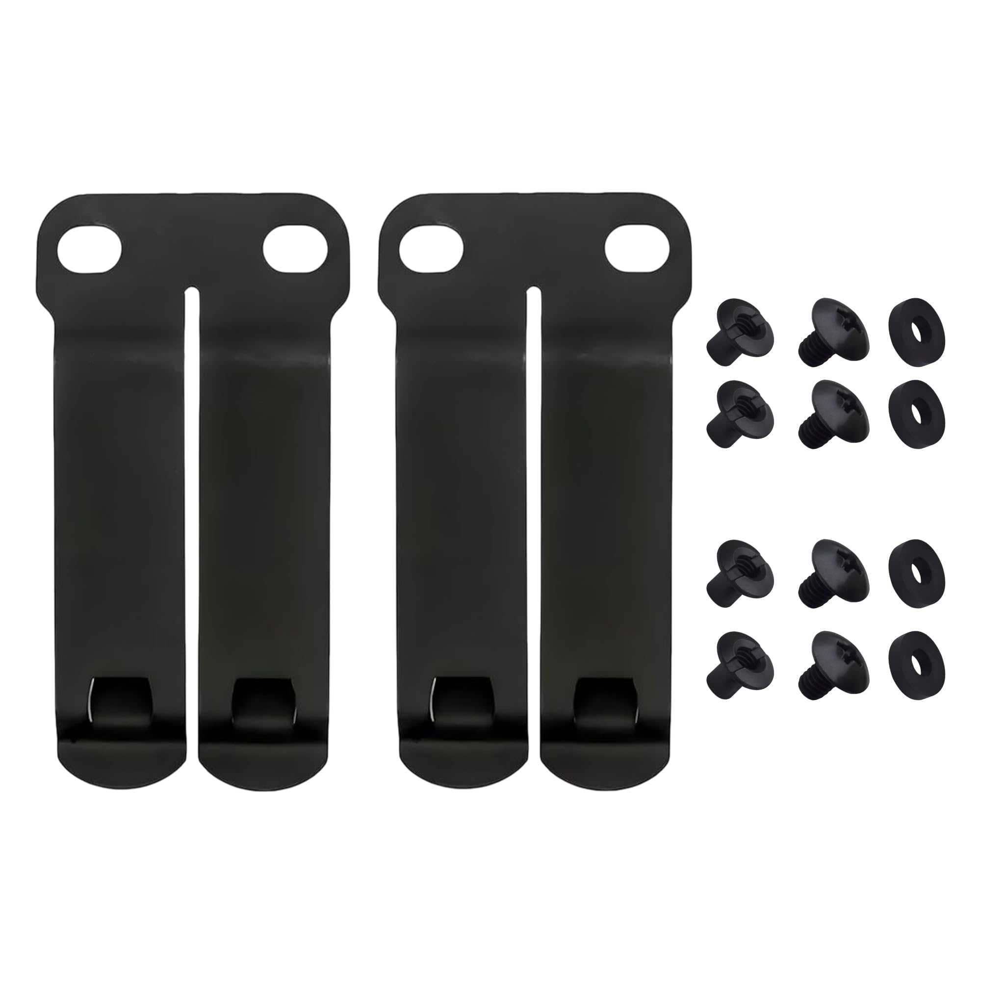 DCC Monoblock Belt Clip - IWB/OWB Attachment for Concealed Carry Holster - 1.5" &amp; 1.75" Size - Grey &amp; FDE Options - Mounting Hardware Included - Made in USA