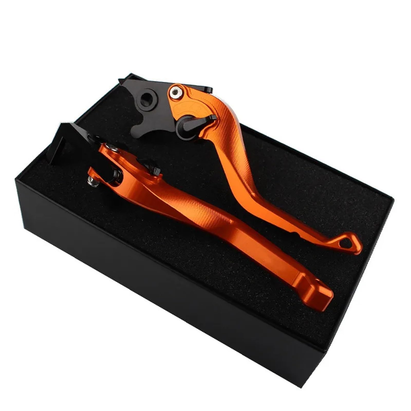 Ywqjiopm Orange Motorcycle Brake Clutch Lever Motorcycles Handlebar For Trident660 2021 2022 Adjustable Short Brake Clutch Levers Motorbike Clutch Brake Handle Lever