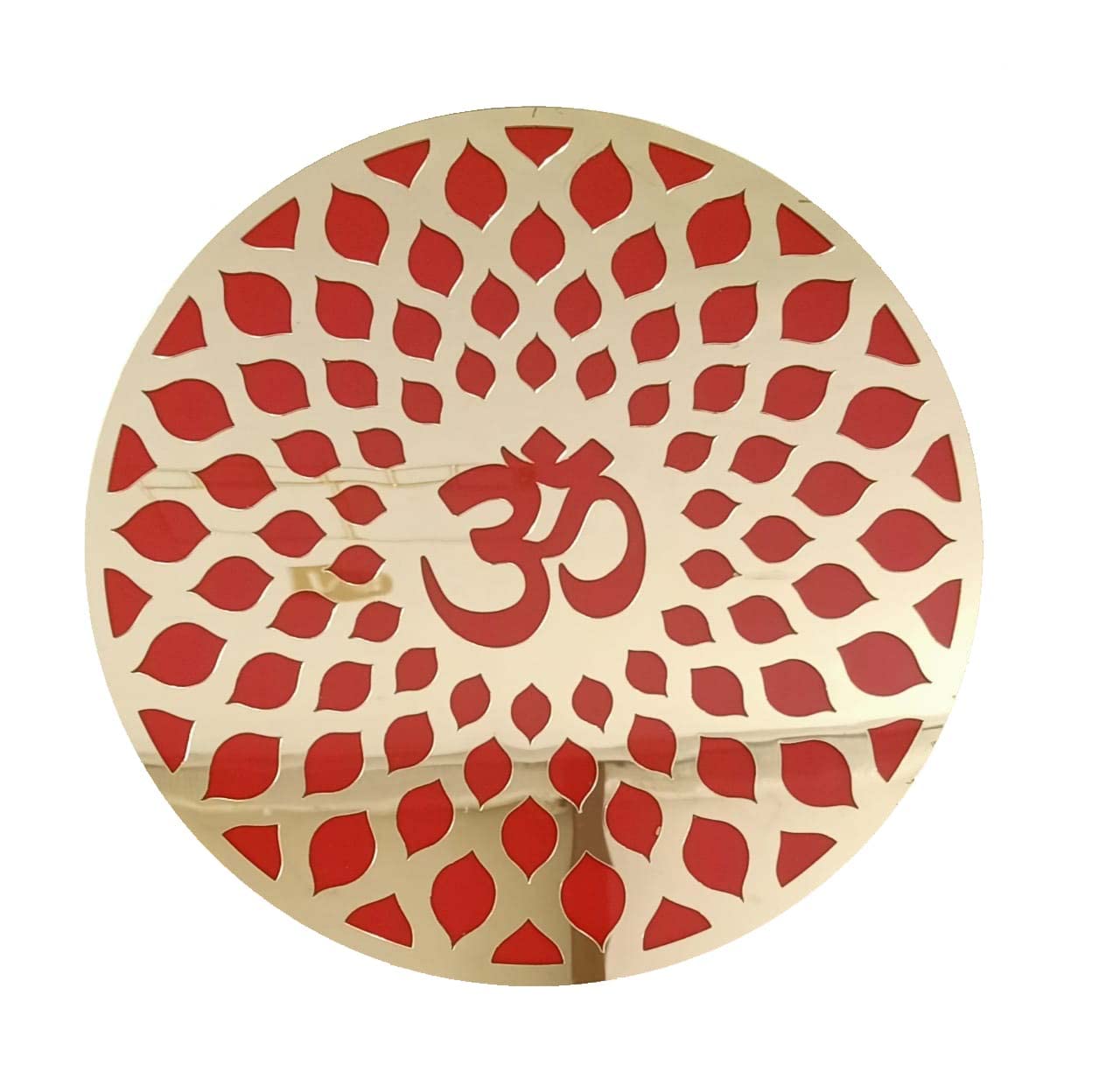 Buy FiaLaser OM Religious Sticker for Office Home Wall Decor Living