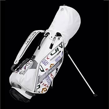 EPON エポン 3点式 スタンド式キャディバッグ ゴルフバッグ ホワイト