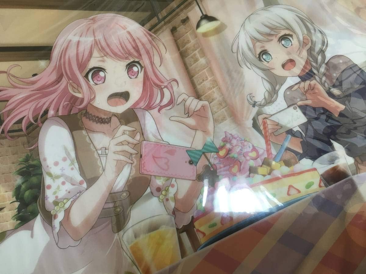 バンドリクリアファイル2枚とチャームの3点セット☆