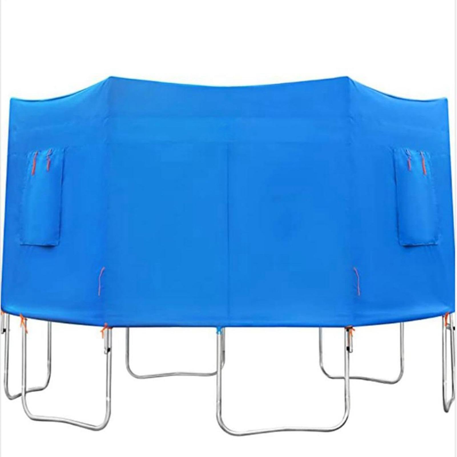 Trampolin Zelts - Trampolin Sonnenschutz Dach, Wasserdicht Anti UVTrampolin Zelts, TrampolinAbdeckung Für RundeTrampoline Mit 6 Geraden Stangen