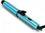 FARERY Travel Size Mini Curling Iron, Dual Voltage 1 Inch Ceramic Mini Hair Curler, Travel Curling Iron for Short Hair Infused with Keratin & Argan Oil, with Storage Bag