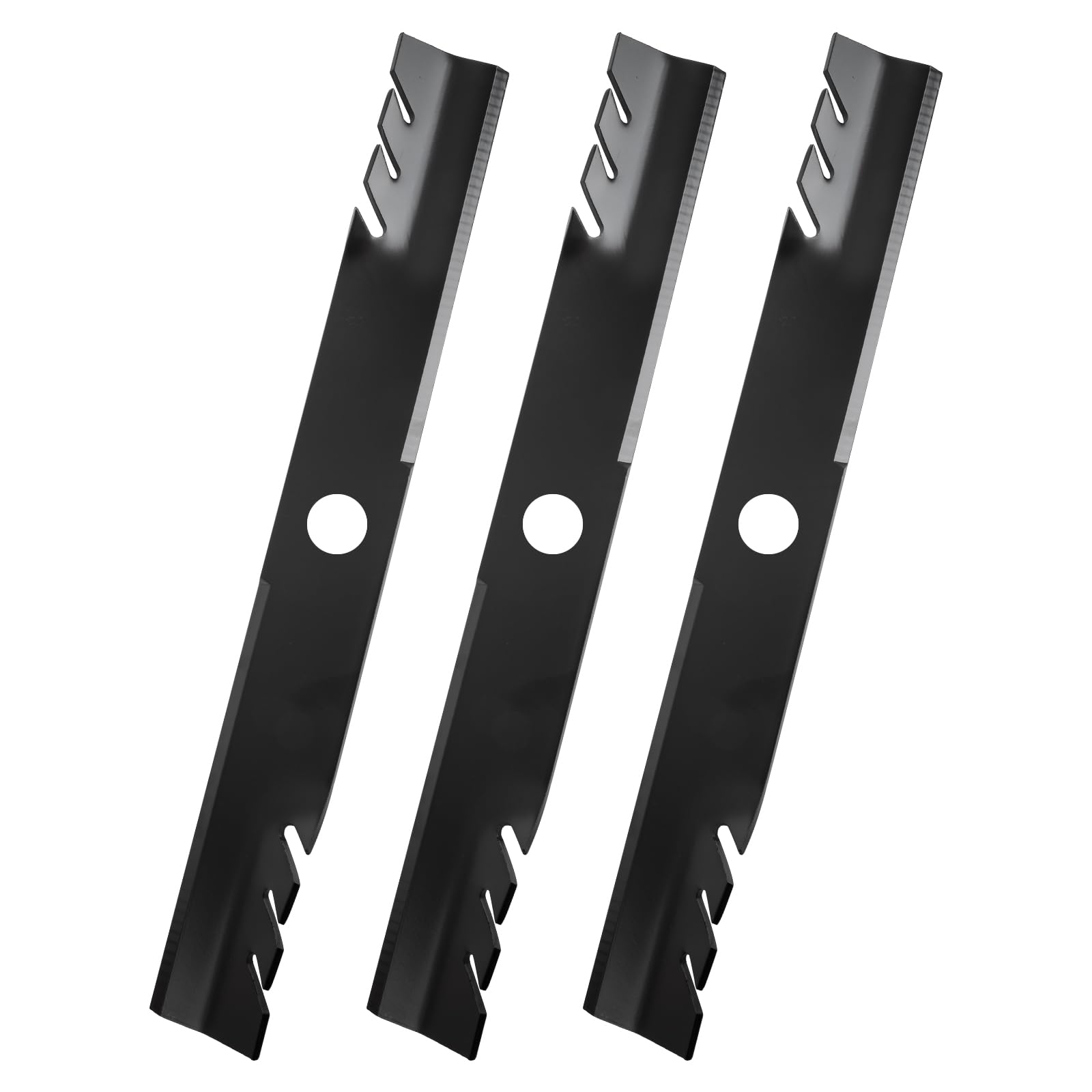 103-6398 Mower Blades Compatible with Ex Mark 60" Deck Lawn Mower, Gator Mulching Blades 116-5174 Fit for Ex Mark Radius, Turf Tracer, Lazer Z Series, Replace 103-6393 96-749 (3 Pack)