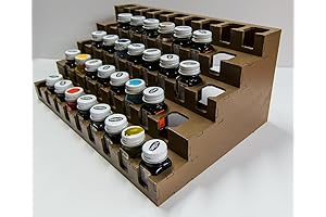 The Ultimate Model Paint Organizer for Testors Square Enamels by GameCraft Miniatures