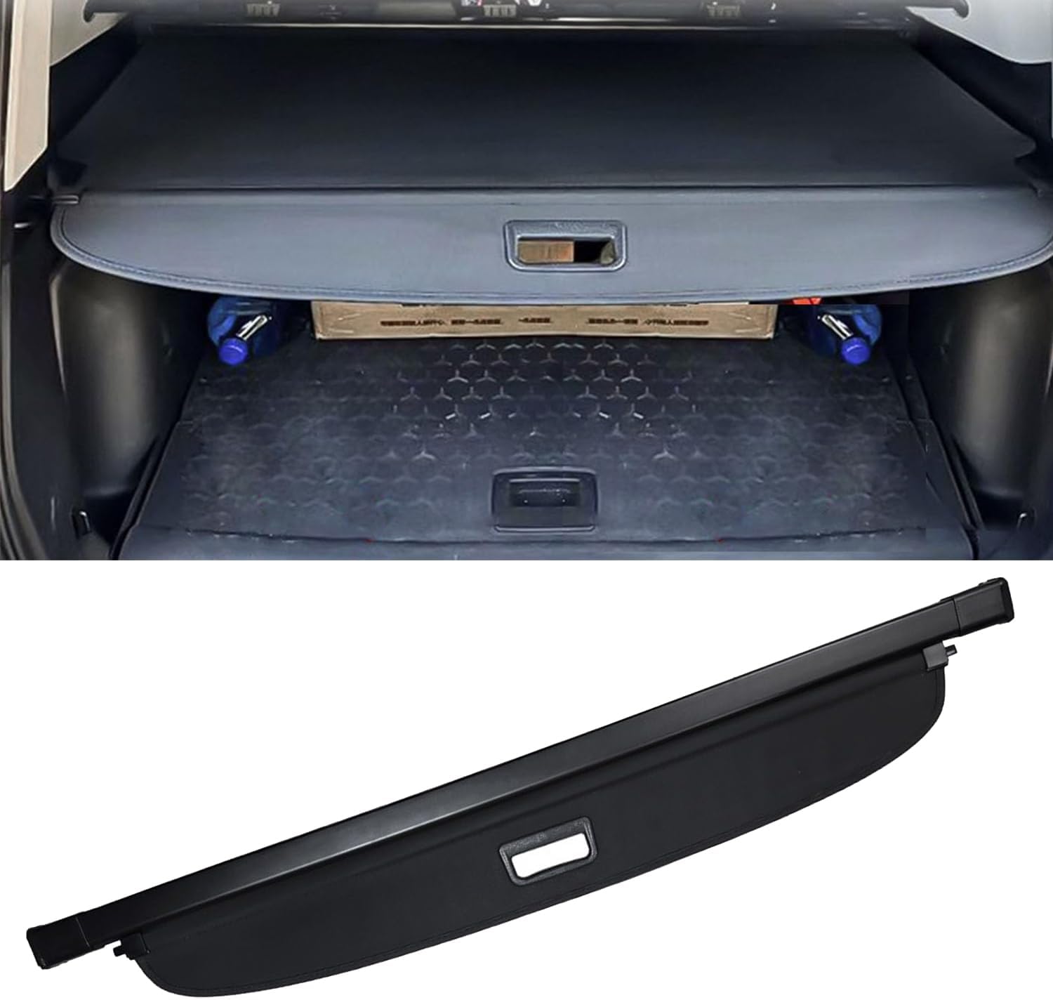 for Ford Bronco Sport 2021 2022 2023 2024 2025 Car Retractable Cargo Cover Rear Trunk Security Cover Shielding Shade Black Accessories 1 Set