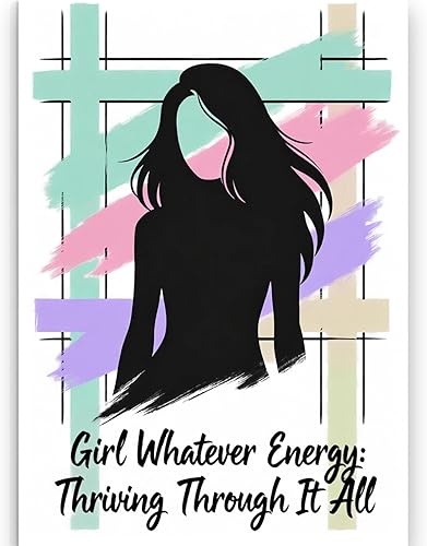 Miniatura 1 de Neon Retro Grid Art - Dorm Room Decor - 13x19 Poster Print - Vibrant Wall Art