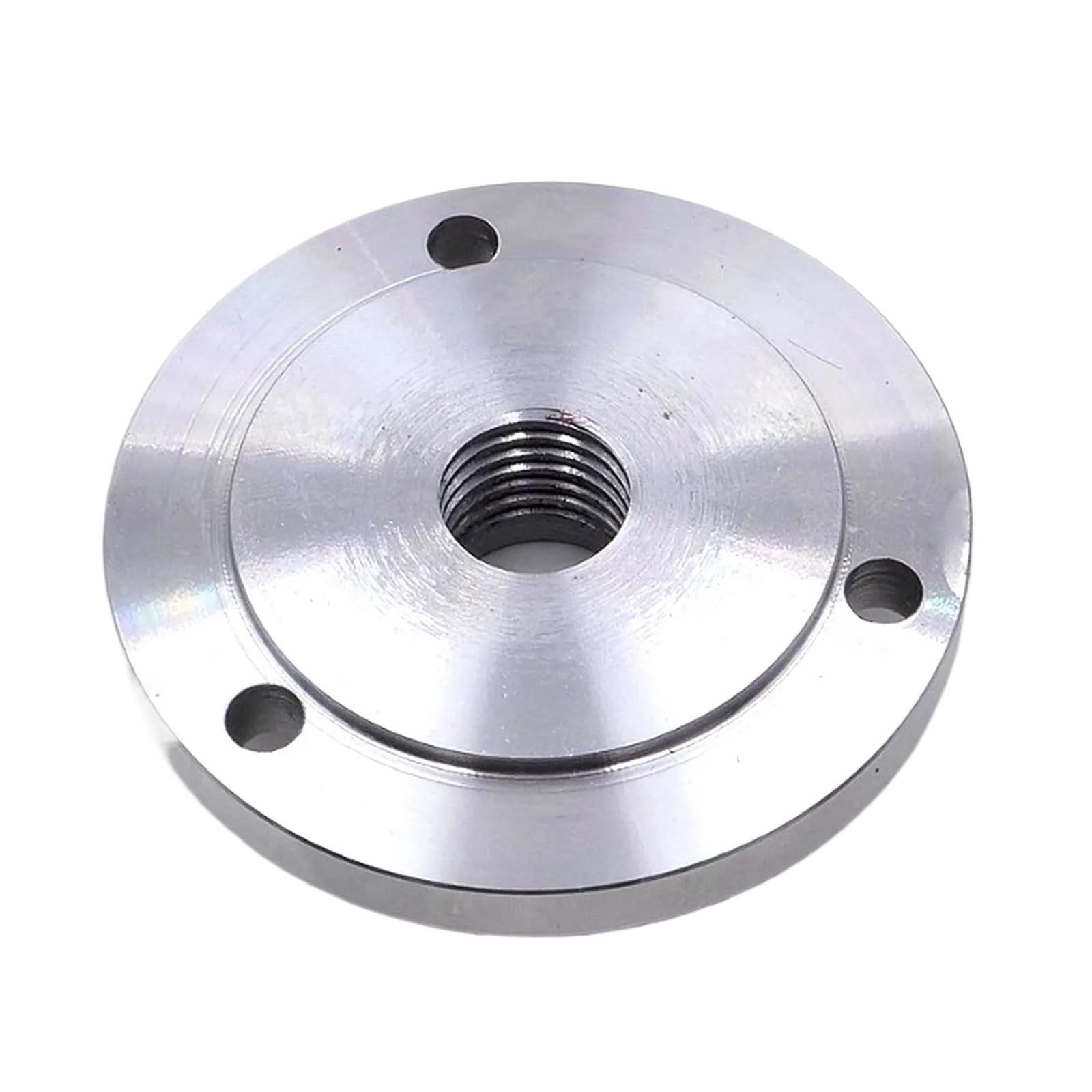 M33x3.5mm M33 Brida de rosca de husillo Placa trasera Adaptador de base Torno de madera Portabrocas de metal 11-80 K11-100 K11-125, 1 unidad(K11-80)