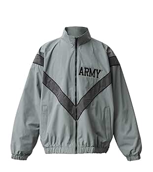 アメリカ陸軍ARMY IPFUジャケット S-REGULAR グレー　美品 MILITARY 実物 新品 デッドストック 米軍 U.S.ARMY IPFU