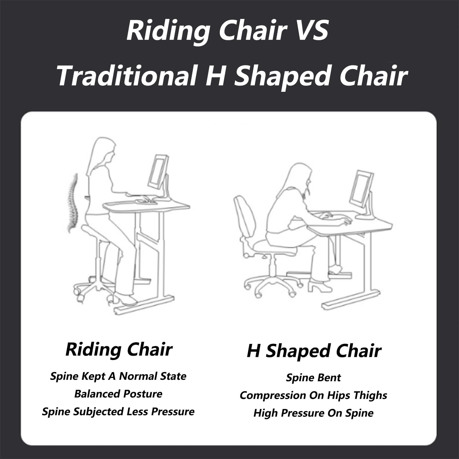SFKLYU Asiento Hidráulico Ajustable, Silla Dibujo Giratoria de 360°, Taburete con Ruedas, Silla Escritorio Multiusos para salón de Tatuajes, Spa, Clínica Médica y Dental,52~70CM