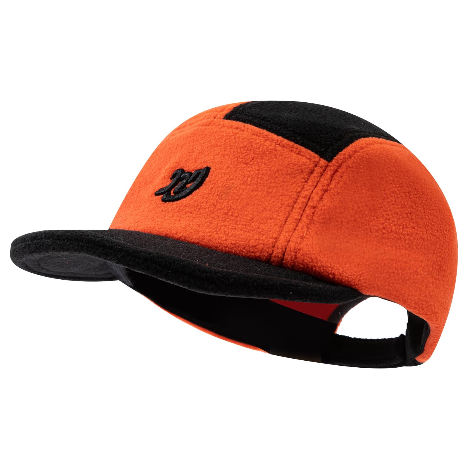 CLAPE Warm Winter Unstructured Fleece 5-Panel Hat for Men & Women